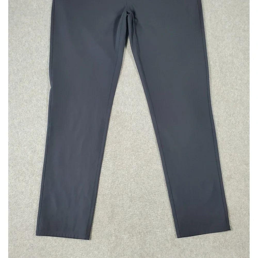 Vuori Meta Pants V430 Mens 34x31 Dark Gray Chinos Performance Stretch Golf